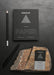 Free Stationery Mock-Up On Dark Concrete With Rugged Rock Psd