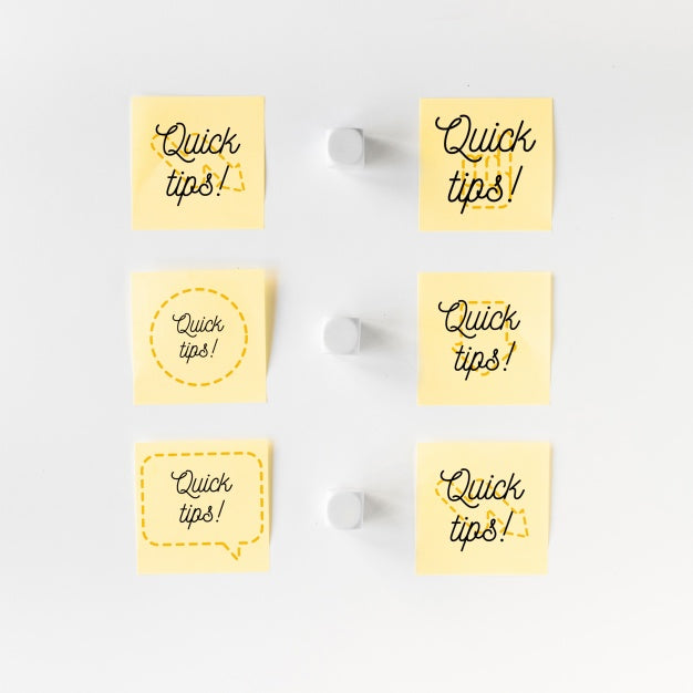 Tip Box Notes Free Sticky Notes Mockup With Tips Concept Psd – DreamBundles