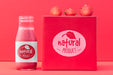 Free Strawberry Smoothie Mock-Up Psd