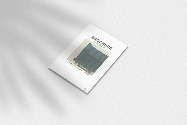 Free Stylish Brochure Mockup