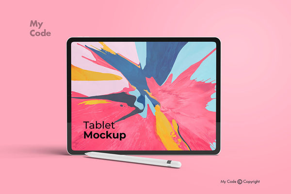 Free Stylish Ipad Pro Mockup