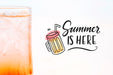 Free Summer Cocktail Concept With Copyspace Mockup Psd