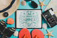 Free Summer Composition With Open Leather Book Psd