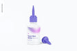 Free Super Glue Bottle Mockup, Opened Psd