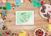 Free Tablet Mockup With Easter Concept Psd