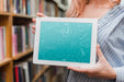 Free Tablet Or Ebook Reader Mockup With Literature Concept Psd