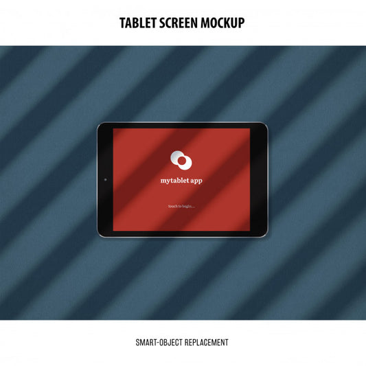 Free Tablet Screen Mockup Psd