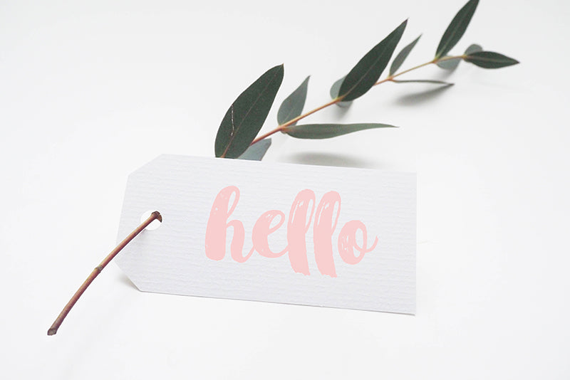 Free Tag Mockup