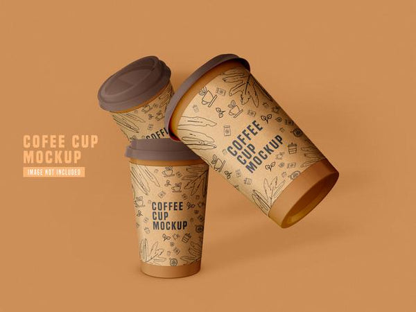 Free Take Away Paper Coffee Cup Mockup Psd Psd