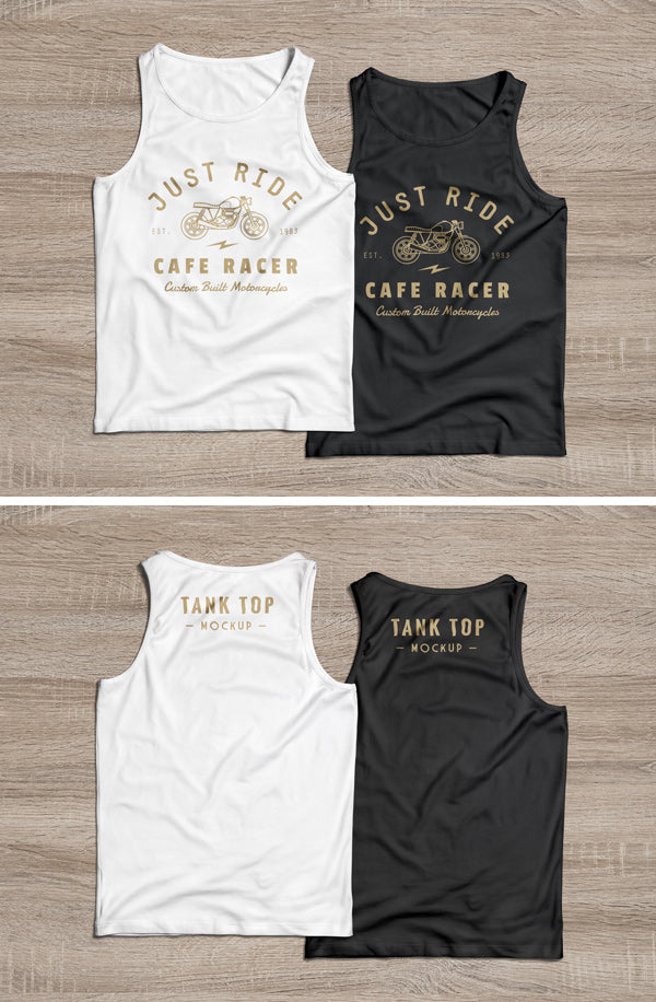 Free Tank Top Psd Mockup