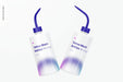 Free Tattoo Wash Bottles Mockup, Floating Psd
