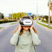 Free Technology Concept With Vr Glasses Mockup Psd