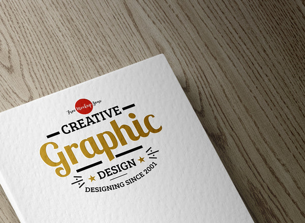 Free Textured Logo Mockup Psd For Presentation 2018