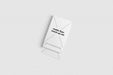Free Three Matte Flyer Mock Up With White Background Psd