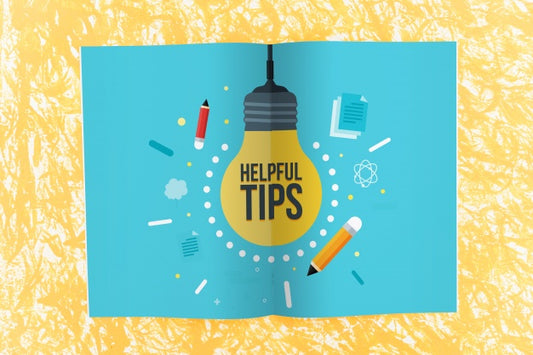 Free Tips Concept With Paper Folded In Middle Psd