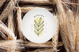 Free Top View Bakery Concept With Wheat Psd