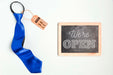 Free Top View Chalkboard Frame And Tie With Tag Psd