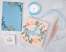 Free Top View Colorful Wedding Invitation Psd