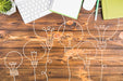 Free Top View Desk Concept With Wooden Background Psd