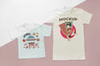 Free Top View Japanese T-Shirt Mock-Up Assortment Psd