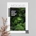 Free Top View Magazine And Plant Psd