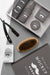 Free Top View Of Barbershop Products Box With Brush And Razor Psd