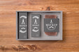 Free Top View Of Beard Care Set Psd