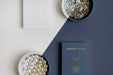 Free Top View Of Carnival Invitation With Beads Psd