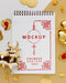Free Top View Of Chinese New Year Mock-Up Psd