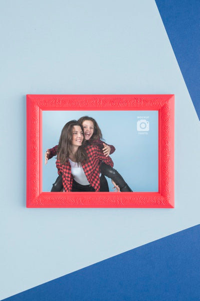 Free Top View Of Picture Frame Psd