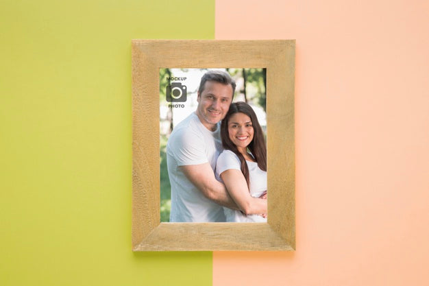 Free Top View Of Rectangular Frame For Pictures Psd – DreamBundles