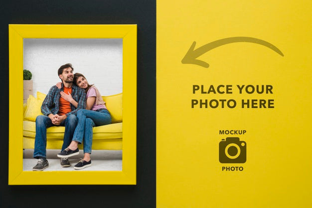 Free Top View Of Rectangular Shaped Frame For Pictures Psd – DreamBundles