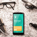 Free Top View Of Smartphone With Glasses And Camera For Traveling Psd
