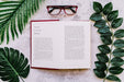 Free Top View Open Book Mockup Psd