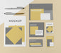 Free Top View Poster Mockup Psd