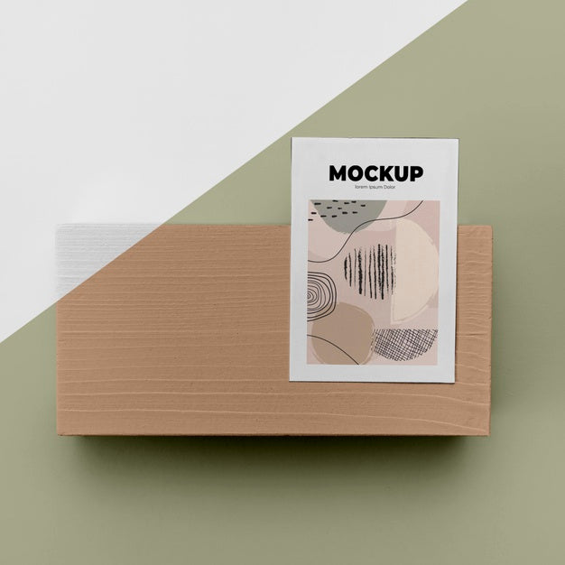 Free Top View Poster Mockup Psd