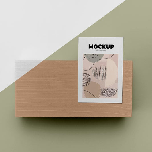 Free Top View Poster Mockup Psd