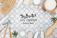 Free Top View Spa Center Mock-Up Psd