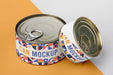 Free Top View Tin Cans On Table Psd