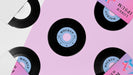 Free Top View Vinyl Records Mock-Up Assortment Psd