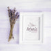 Free Top View White Frame Mock-Up Psd