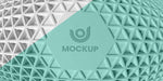 Free Triangular 3D Background Psd