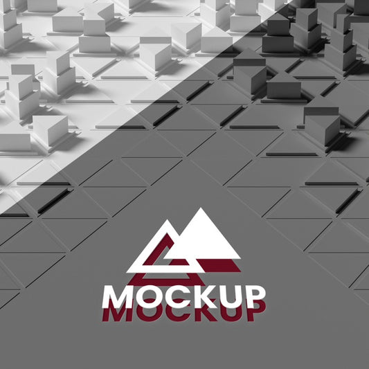 Free Triangular 3D Background Psd