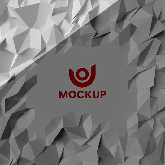 Free Triangular 3D Background Psd