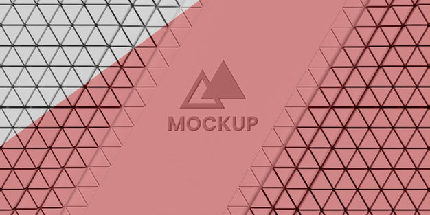 Free Triangular 3D Background Psd