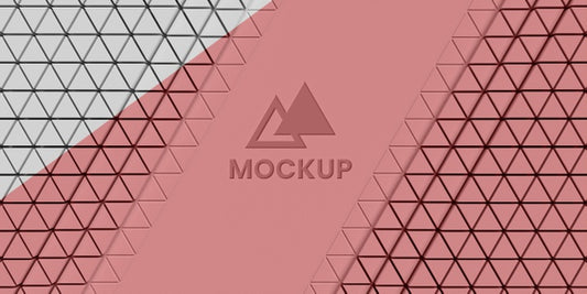 Free Triangular 3D Background Psd