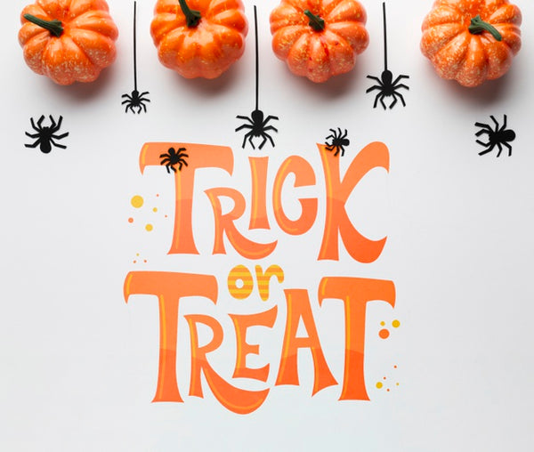 Free Trick Or Treat On Halloween Day Psd