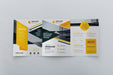 Free Trifold Brochure Concept Mock-Up Psd