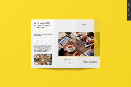 Free Trifold Brochure Mockup Psd