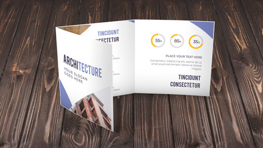 Free Trifold Business Brochure Mockup Psd